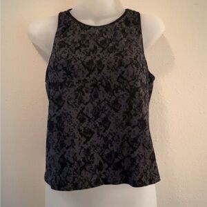 XL Tangerine Spandex Crop Top Tank Top